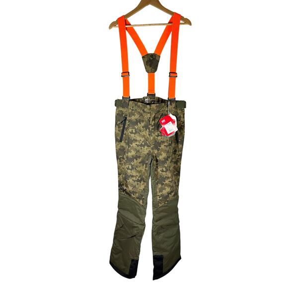 Helly Hansen Junior No Limits 2.0 Winter Ski Snow Pants Utility Green Size 16 - Picture 1 of 7
